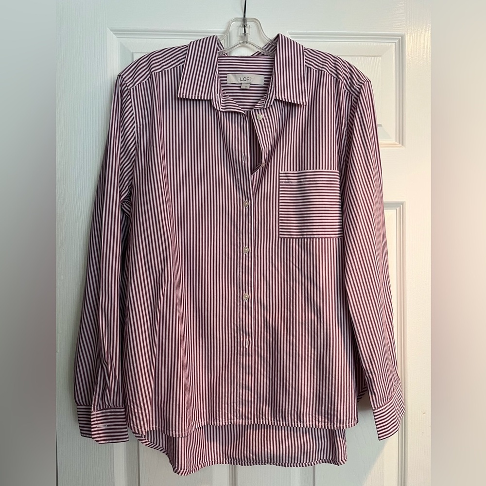 Ann Taylor Loft Oxford size Large